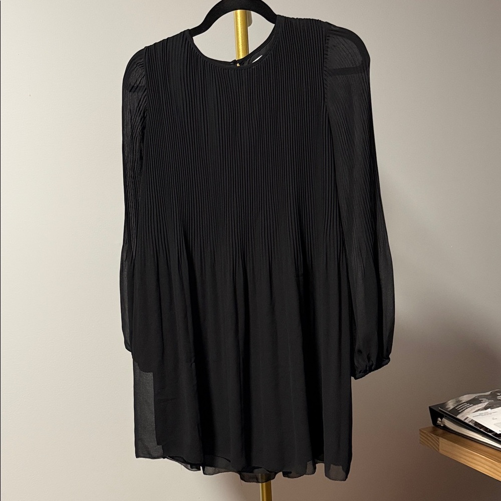 Wilfred Black Long Sleeve Dress